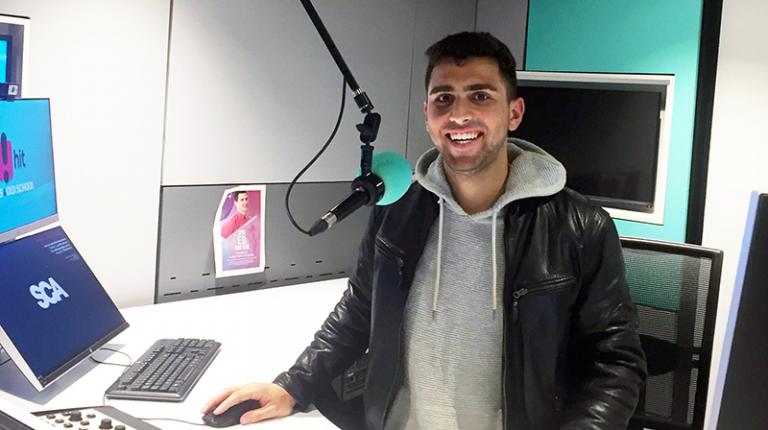 Like a broadcast boss: how Nathaniel’s ruling the airwaves