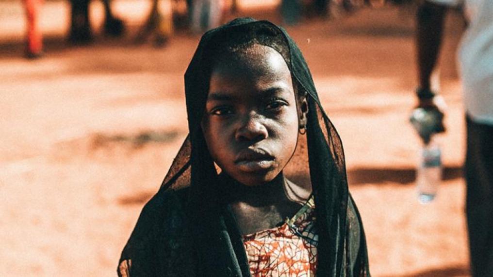Young girl in Africa