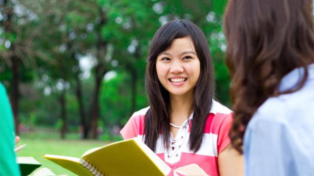 VU alumna in China.