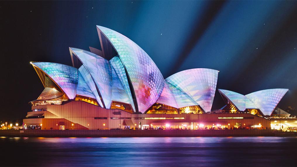 Sydney Opera House night
