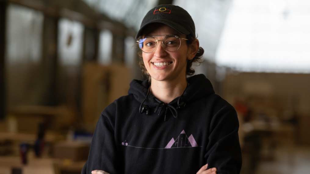 TAFE student at Sunshine Skills Hub