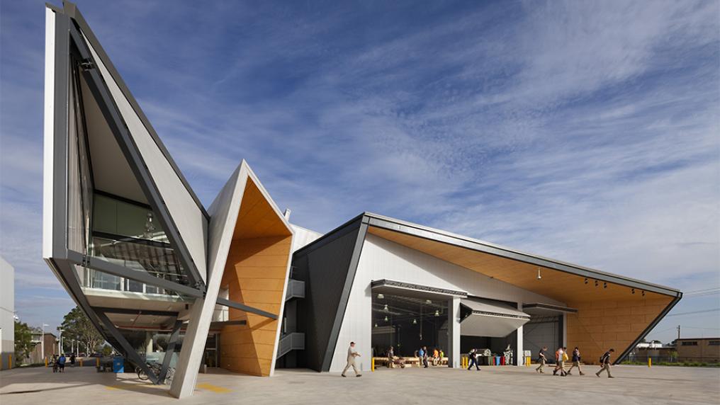Sunshine campus on a sunny day