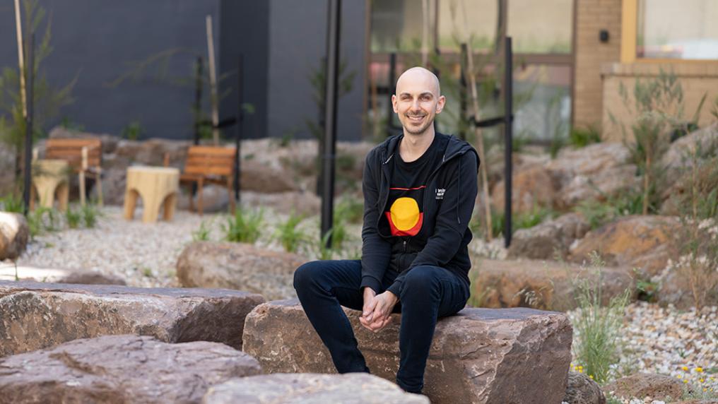 Marcus Brooke, indigenous staff member