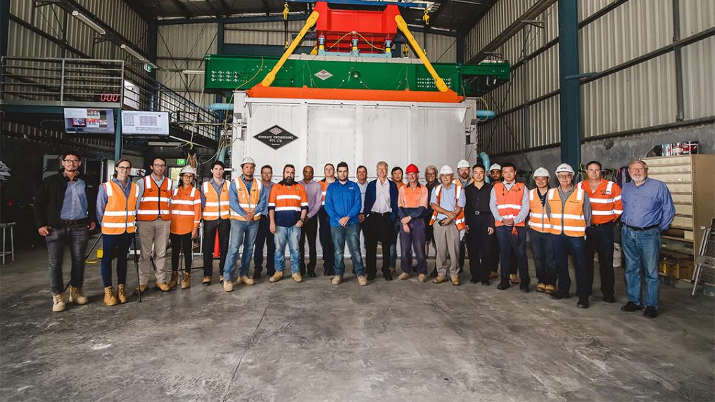Members of the Victoria University Fire Research Group (VUFRG).