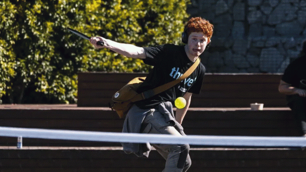 Pickleballl player student