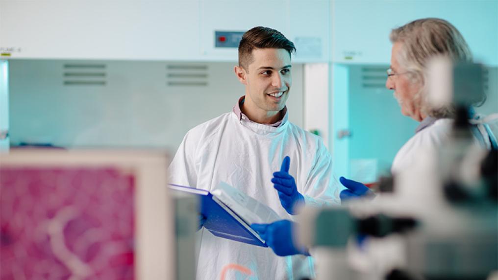 A student of the Undergraduate Certificate in Health Science.
